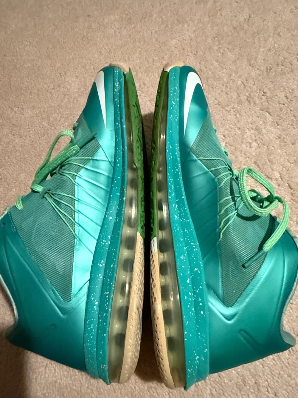 Nike AirMax LeBron 10 Low Easter Sneakers
